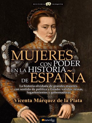 cover image of Mujeres con poder en la historia de España